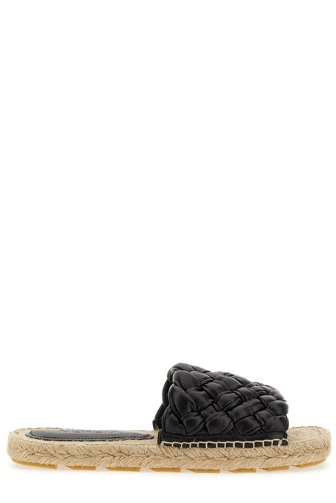 bottega veneta slip on sandals.